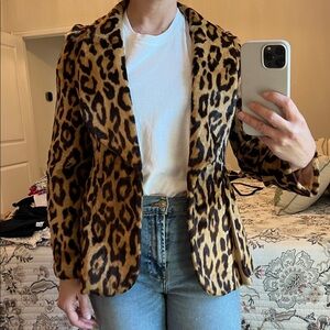 Vintage leopard jacket